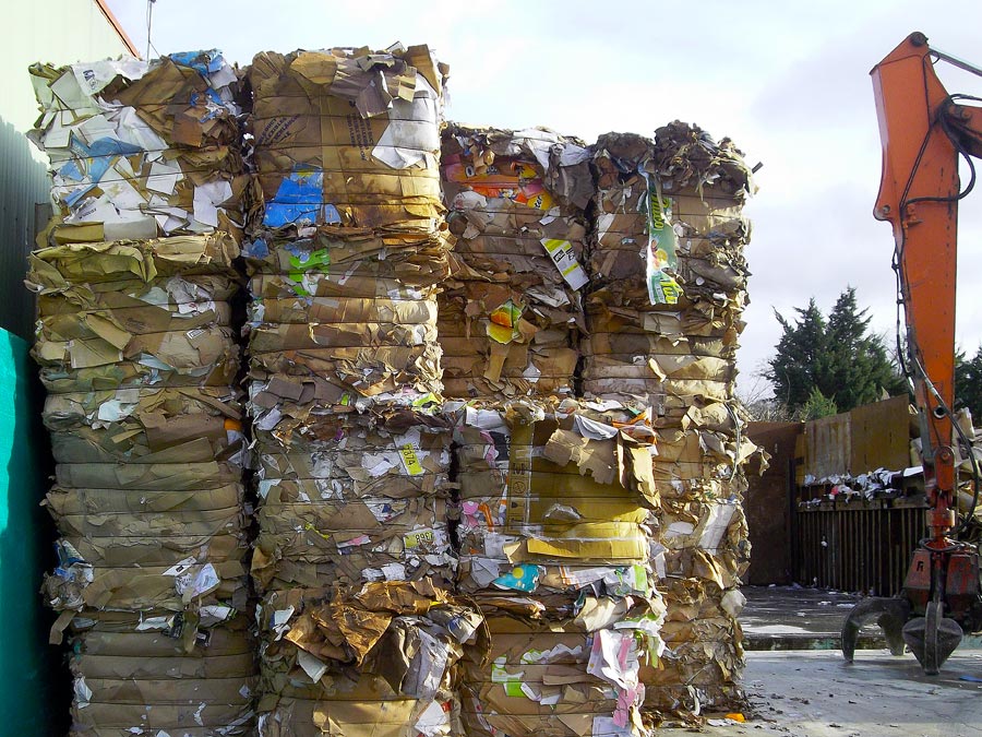 Vente papier carton recyclés