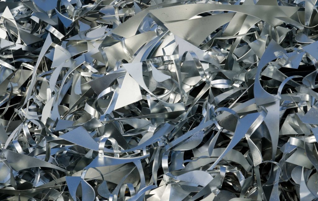Aluminium recyclé en vrac
