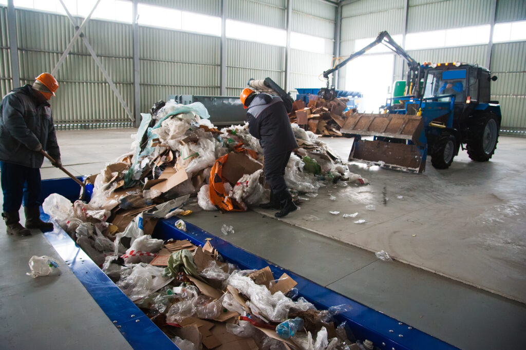 Processus de traitement de déchets industriels