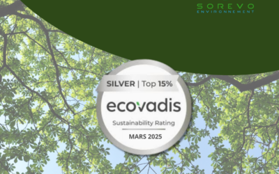 Sorevo décroche la médaille d’argent EcoVadis pour sa performance RSE !